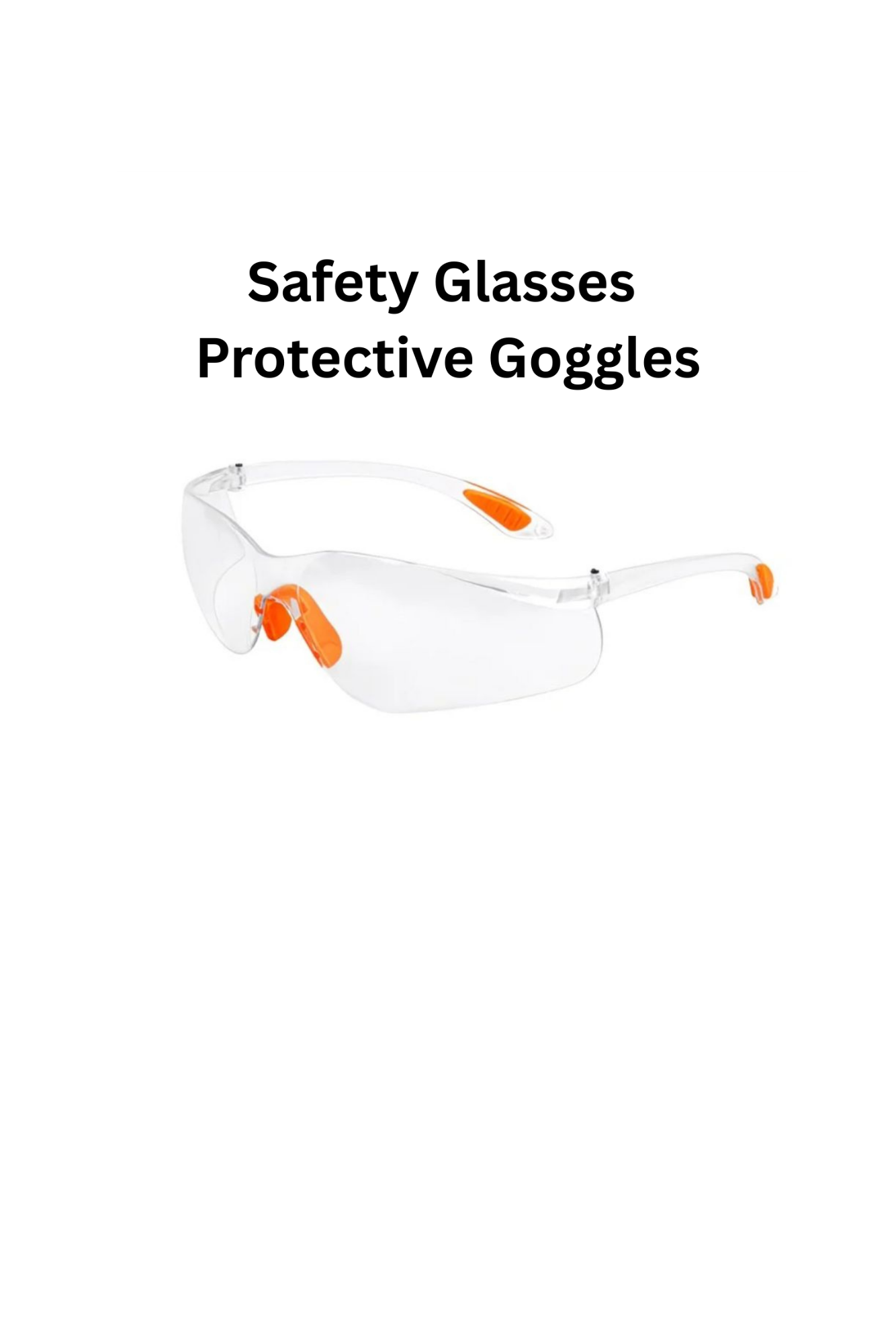 SAFETY GLASSES/ PROTECTIVE GOGGLES Work Safety Anti-Splash Eye Protection Goggles Glass Windproof Dustproof Waterproof Protective Glasses
