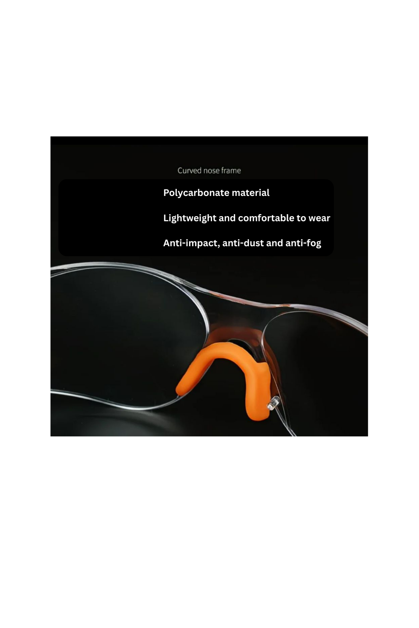 SAFETY GLASSES/ PROTECTIVE GOGGLES Work Safety Anti-Splash Eye Protection Goggles Glass Windproof Dustproof Waterproof Protective Glasses