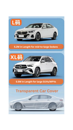 Transparent Car Cover/Outdoor Protection Cover for Cars