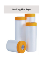 Masking Tape Film – Painting Protection Cover, Plastic Drop Cloth, Dust Shield